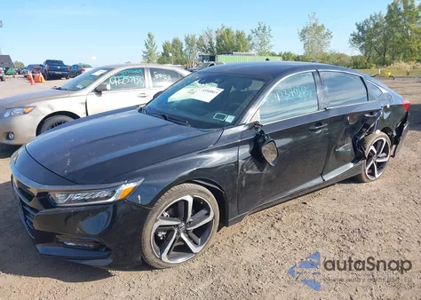 2020 Honda Accord Sport из США, поврежденный, VIN 1HGCV1F36LA146683